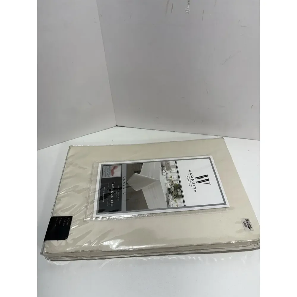 Wamsutta Ashley Restaurant Quality Stain Resistant Tablecloth 70